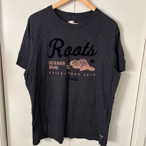 Roots Charcoal Graphic Tee